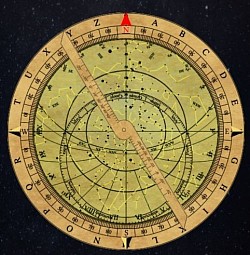 The Astrolabe. A navigation device and timepiece.