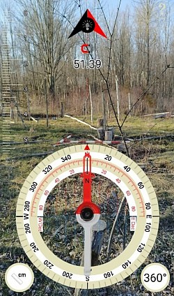 Checking my North/South alignment.