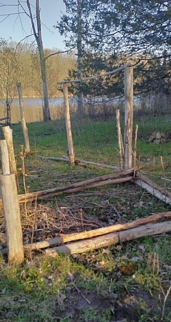 A henge garden plot